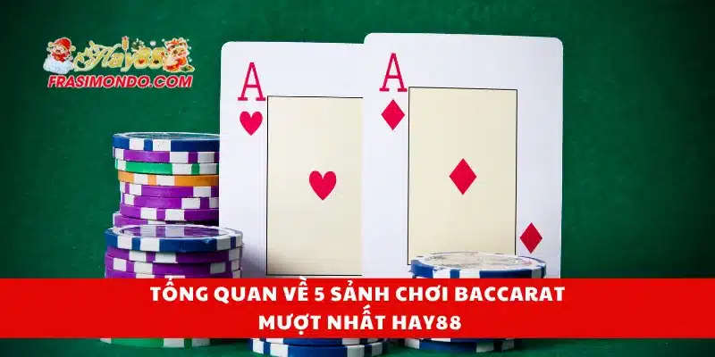 5 Sảnh Chơi Baccarat Mượt Nhất Năm 2025 Có Tại HAY88 2 Tổng quan về 5 sảnh chơi baccarat mượt nhất Hay88